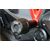 GSGモトテクニック クラッシュパッドセット アダプター アルミ ブラックアノダイズド Ducati モンスター 1200 / S (2014-2016) | 40602-D24-SH