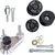GSGモトテクニック クラッシュパッドセット ホールディングプレート アルミ Triumph Speed ​​Triple T 509 / 955i (2002-2004) mounting on carrier plate | 4555440-T154-DS