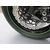 GSGモトテクニック クラッシュパッドセット マウンティングプレート ブラックアノダイズド Kawasaki ZX-10R (2008-2010) | 8544075-K41-SH
