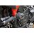 GSGモトテクニック クラッシュパッドセット アダプター アルミ ブラックアノダイズド MV-Agusta Brutale 800 (2016 -) | 40602-M10-DS-SH