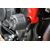 GSGモトテクニック クラッシュパッドセット アダプター アルミ ブラックアノダイズド MV-Agusta Brutale 800 (2016 -) | 40602-M10-DS-SH