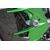GSGモトテクニック クラッシュパッドセット アダプター アルミ ブラックアノダイズド Kawasaki Ninja H2 SX/SE (2018 -) | 406023555-K71-DS-SH