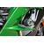 GSGモトテクニック クラッシュパッドセット アダプター アルミ ブラックアノダイズド Kawasaki Ninja H2 SX/SE (2018 -) | 406023555-K71-DS-SH