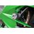 GSGモトテクニック クラッシュパッドセット アダプター アルミ ブラックアノダイズド Kawasaki Ninja H2 SX/SE (2018 -) | 406023555-K71-DS-SH