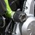 GSGモトテクニック クラッシュパッドセット アダプター アルミ ブラックアノダイズド Kawasaki Z 650 (2017 -) | 4060250-K64-SH