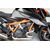 GSGモトテクニック クラッシュパッドセット “Streetline” アタッチメント アルミ KTM 1290 Super Duke R (2020 -) | 1505040-KM13