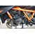 GSGモトテクニック クラッシュパッドセット “Streetline” アタッチメント アルミ KTM 1290 Super Duke R (2020 -) | 1505040-KM13