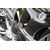 GSGモトテクニック クラッシュパッドセット マウンティングプレート ブラックアノダイズド Suzuki GSX 1250 F (2010 -) | 3549350-S48-SH