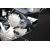 GSGモトテクニック クラッシュパッドセット マウンティングプレート ブラックアノダイズド Kawasaki ZX-6R 636 (2019 -) | 406023025-K73-DS-SH