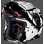 Nolan / ノーラン フリップアップ ヘルメット N100-5 P MILESTONE N, White Red