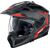 Nolan / ノーラン モジュラー ヘルメット N70-2 X 06 TORPEDO N-C, Red Lava Grey Matt, Size XS | N7Y0005470427
