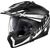 Nolan / ノーラン モジュラー ヘルメット N70-2 X 06 MIRAGE N-CO, White Black, Size XL | N7Y0009090546