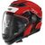 Nolan / ノーラン モジュラー ヘルメット N70-2 GT 06 FLYWHEEL N, CORSA RED, Size L | N7Z0005860541