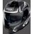 Nolan / ノーラン フルフェイス ヘルメット N80-8 RUMBLE N-COM, Black White, Size M | N880005780582