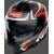 Nolan / ノーラン フルフェイス ヘルメット N80-8 RUMBLE N-COM, Red, Size M | N880005780592