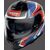 Nolan / ノーラン フルフェイス ヘルメット N80-8 RUMBLE N-COM, Blue Red, Size S | N880005780625