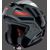 Nolan / ノーラン フリップアップ ヘルメット N90-3 LANEWAY N-COM, Grey Red, Size M | N930006490422
