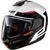 Nolan / ノーラン モジュラー ヘルメット N90-3 06 REFLECTOR N-C, Metal White Black Red, Size XXL | N9Z0005370378