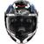 Nolan / ノーラン X-LITE モジュラー ヘルメット X-1005 ULTRA POWERTRA, White Blue, Size M | U150006230412