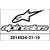 Alpinestars / アルパインスターズ Off Road White/Black Kids Tech 3S Boots | 2014524-21