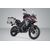 SW Motech TRAX ADV aluminium case system. Silver. 37/45L. Voge 650 DS/X (22-). | KFT.02.049.70000/S