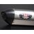 Yoshimura EEC Slip-on R-77J SV650/SV650X 16- , Stainless cover, Carbon end | 1F0-169-5W51