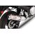 Yoshimura / ヨシムラ USA GSF/GSX1250Fa 07-11 TRS Stainless Slip-On Exhaust, W/ Stainless Muffler | 1126265