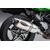 Yoshimura / ヨシムラ USA Ninja H2 Sx 18-21 Alpha Stainless Slip-On Exhaust, W/ Stainless Muffler | 14210BM520