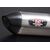 Yoshimura JMCA Full Exhaust System R-77S PCX160 21, Satin Finish Cover | 110A-45E-5132