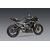 Yoshimura / ヨシムラ USA Street Triple 18-20 AT2 Stainless Slip-On Exhaust, W/ Stainless Muffler | 19680BP521