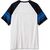 Harley-Davidson Tee-Knit, Colorblock-Design-Bright White | 96034-24VM