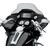 Harley-Davidson Road Glide® Color-Matched Inner Fairing Kit - Fits '15-Later Road Glide - Vivid Black | 57000482DH