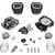Harley-Davidson Kit,Pwr Prfm Upgr,131,Stage4, Black Highlighted | 92500095