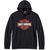 Harley-Davidson Men'S Bar & Shield Tech Hoodie, Black Beauty | 96025-24VM