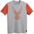 Harley-Davidson Tee-Knit, Colorblock-Design-Gray | 96053-23VM
