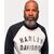 Harley-Davidson Men'S Staple 3/4 Raglan, Colorblock-Design-Bright White | 96077-23VM