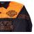 Harley-Davidson Shirt-Woven, Colorblock-Design-Harley Orange | 96077-24VM