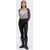 Harley-Davidson Notched Neck Raglan Sleeve Baseball Hem Tee For Women, Colorblock-Design | 96088-22VW