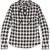 Harley-Davidson Script Font Laced Front Plaid Shirt For Women, Plaid | 96089-22VW