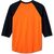 Harley-Davidson Tee-Knit, Colorblock-Design-Harley Orange | 96047-24VM