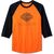 Harley-Davidson Tee-Knit, Colorblock-Design-Harley Orange | 96047-24VM