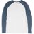 Harley-Davidson Scoop Neck Raglan Sleeve Baseball Hem Tee For Women, Colorblock Design | 96075-22VW