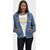 Harley-Davidson Scoop Neck Raglan Sleeve Baseball Hem Tee For Women, Colorblock Design | 96075-22VW
