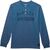 Harley-Davidson Henley-Knit, Gray Blue Heather | 96091-23VM