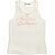 Harley-Davidson Script Font Henley Racerback Tank For Women, Coconut | 96097-22VW