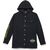 Harley-Davidson Bar Font Shirt Jacket With Removable Hood For Women, Black Beauty | 96119-22VW