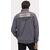 Harley-Davidson Men'S Stacked Logo 1/4-Zip Mockneck, Blackened Pearl Heather | 96126-22VM
