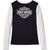 Harley-Davidson Henley-Knit, Colorblock-Design-Black Beauty | 96140-24VW