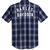 Harley-Davidson Men'S Staple Poplin Shirt, Blue Plaid | 96163-23VM