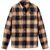 Harley-Davidson Shirt Jacket-Woven, Yarn Dyed Plaid-Tannin | 96165-24VW